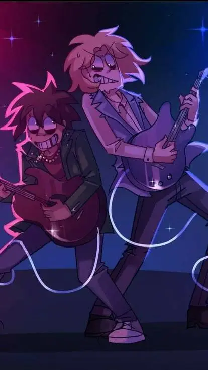 ai character: metal family  background