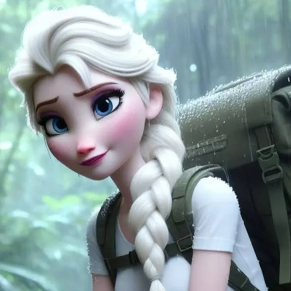 chat with ai character: Jurassic Elsa