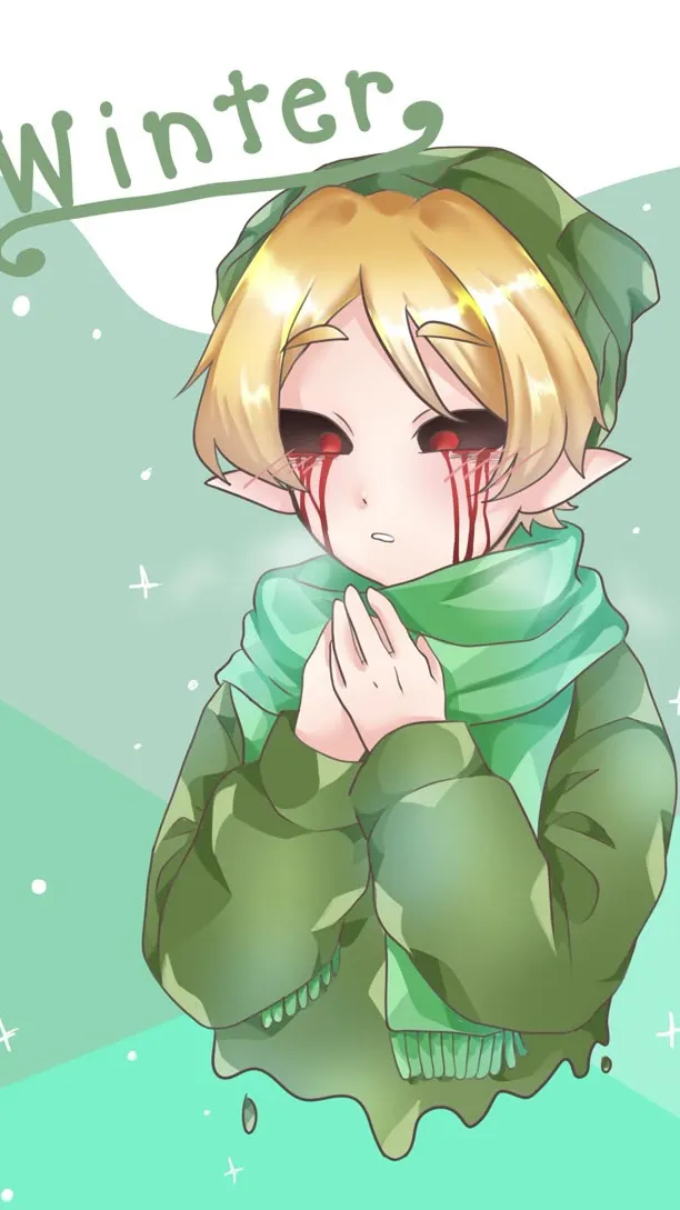 ai character: Creepasta x Kny  background