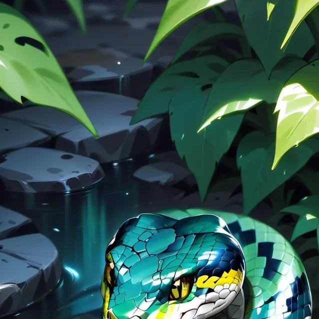 chat with ai character: cyan 