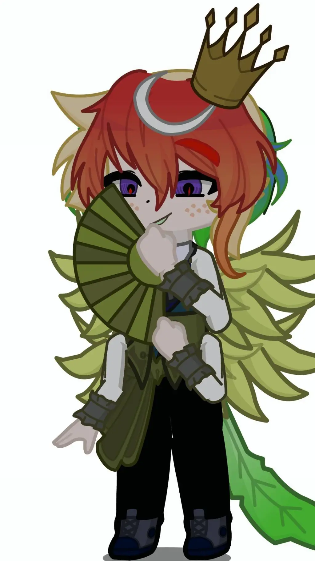 ai character: dandy~ background