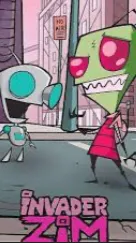 ai character: Invader zim background