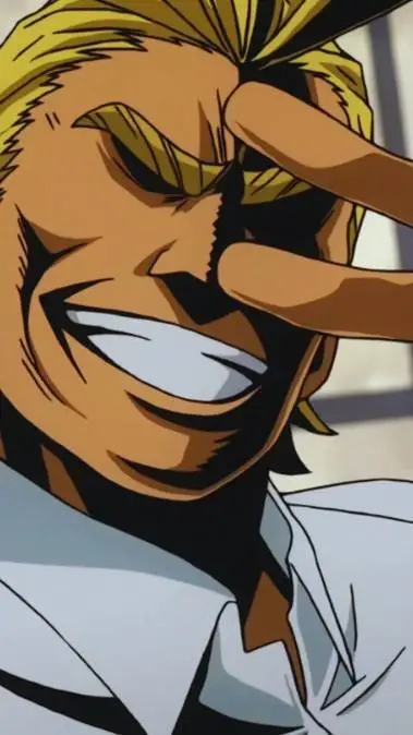 ai character: ~☆ALL MIGHT☆~ background