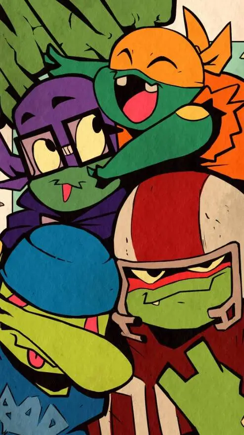 ai character: Rommnt turtle tots background