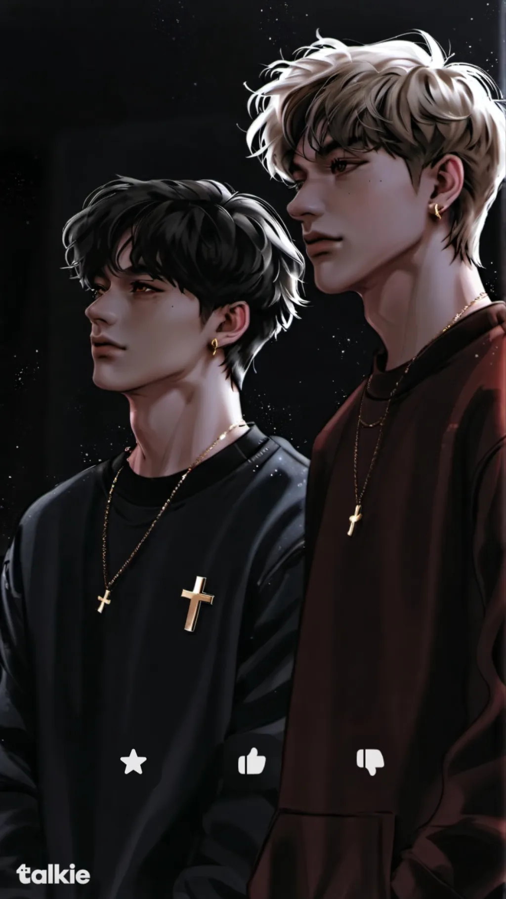 Talkie AI - Chat with August and Grayson