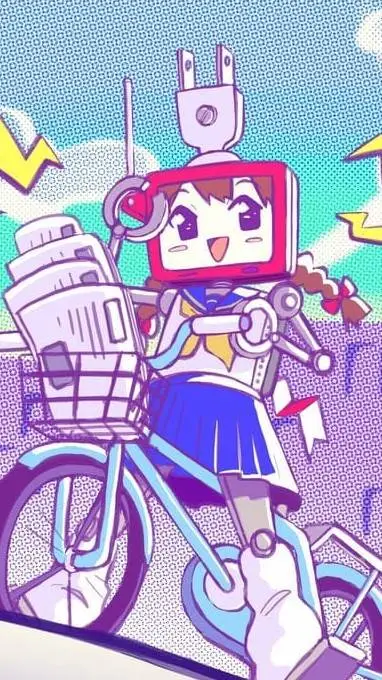 ai character: Emi la Tele background