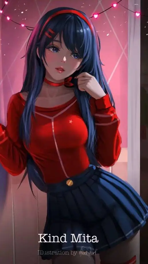 ai character: kind MITA  background