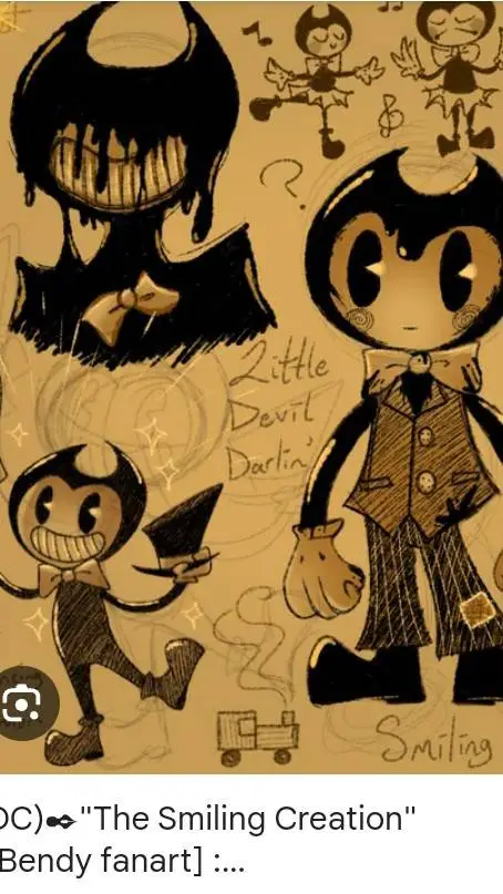 ai character: bendys fangirls background