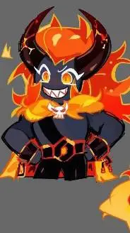 ai character: Capsaicin cookie  background