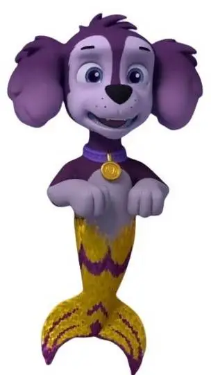 ai character: Marina Merpup background