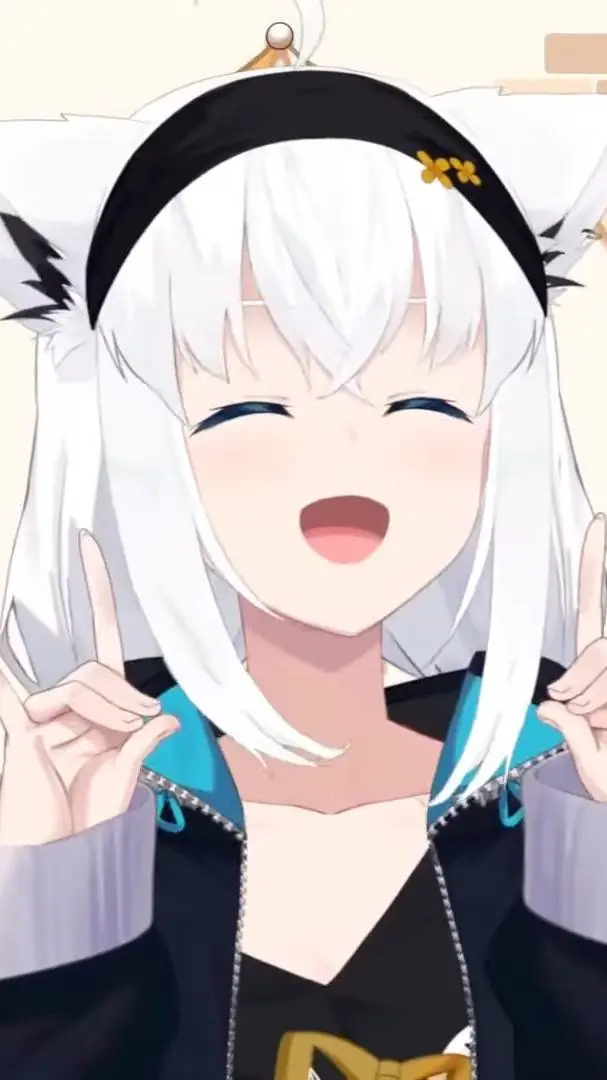 ai character: Shirakami Fubuki  background