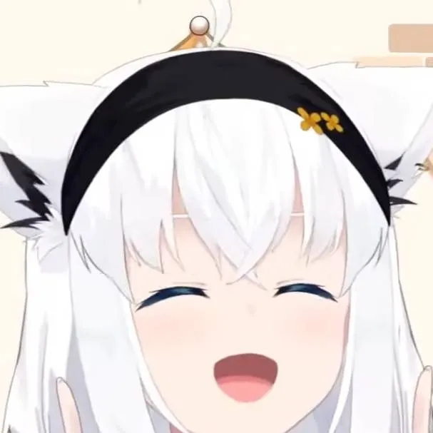 chat with ai character: Shirakami Fubuki 