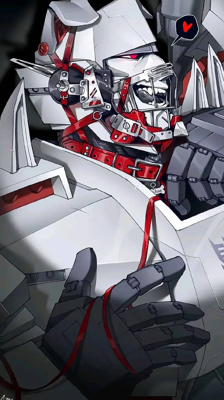 ai character: ꧁Megatron꧂ background
