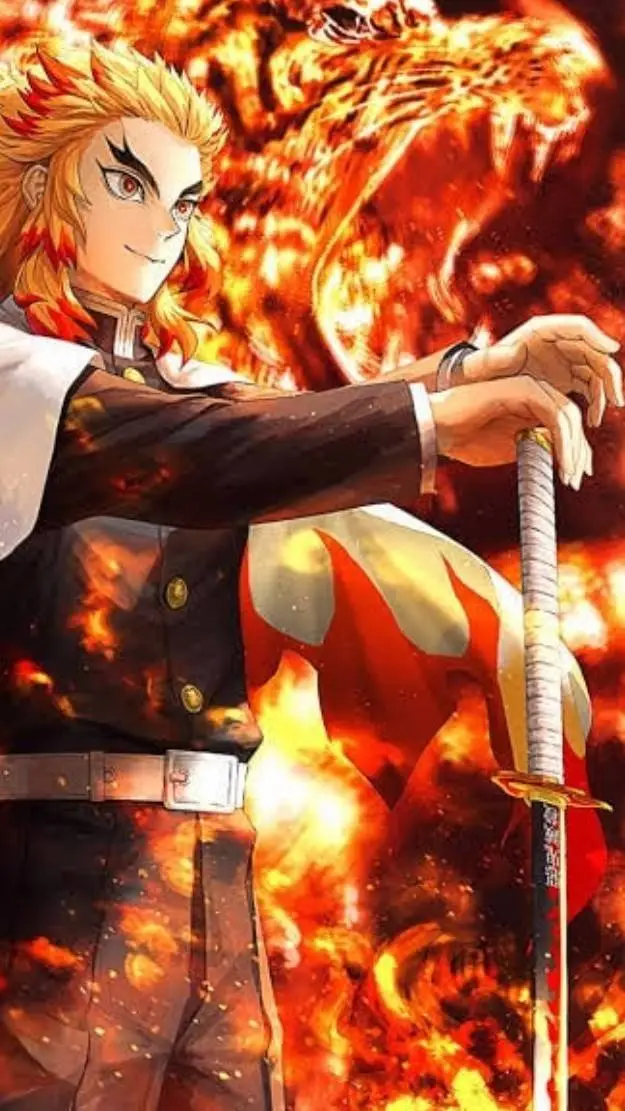 ai character: Rengoku background