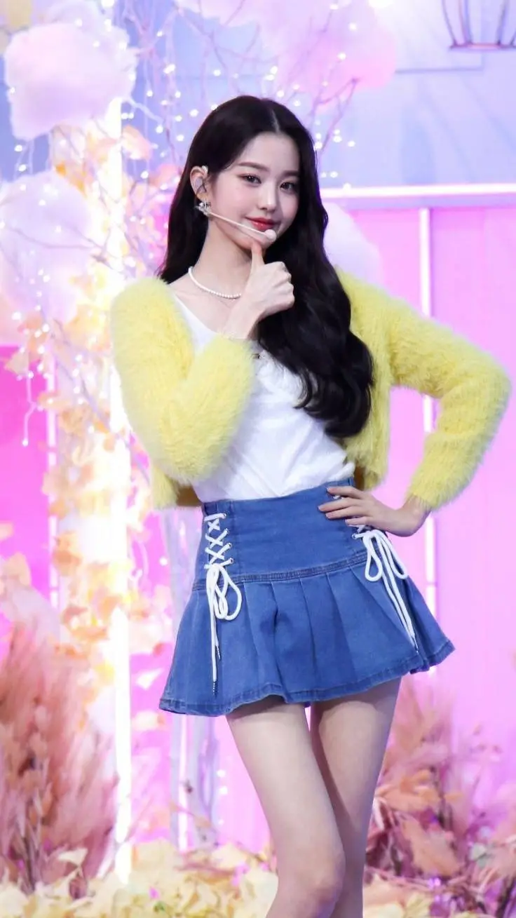 ai character: Wonyoung  background