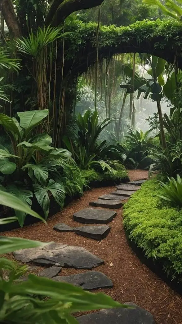 ai character: enhypen jungle  background