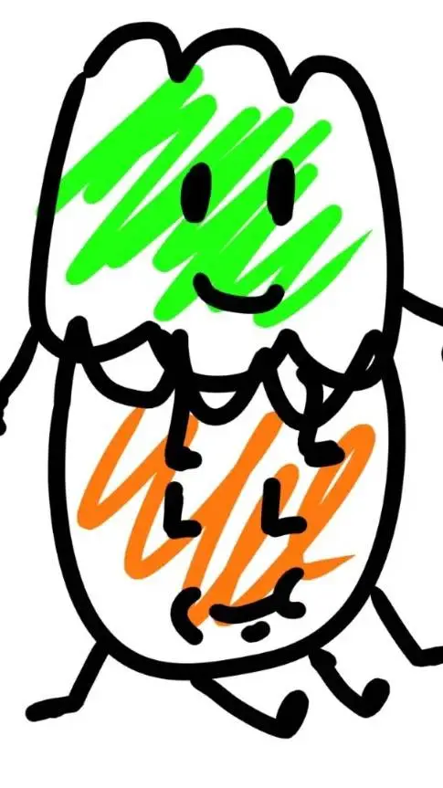 ai character: GelFire [BFDI] background