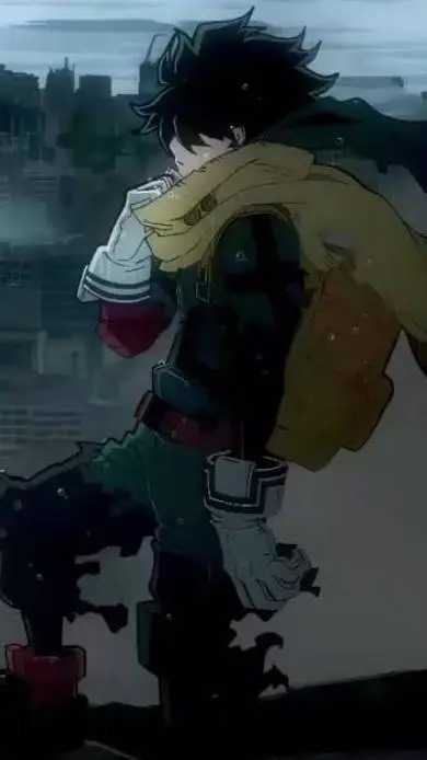 ai character: Izuku Midoriya  background