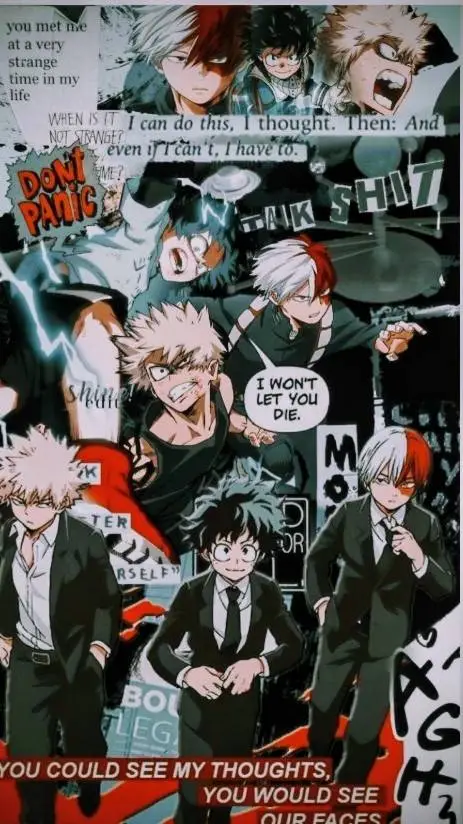 ai character: bakugo, todoroki background