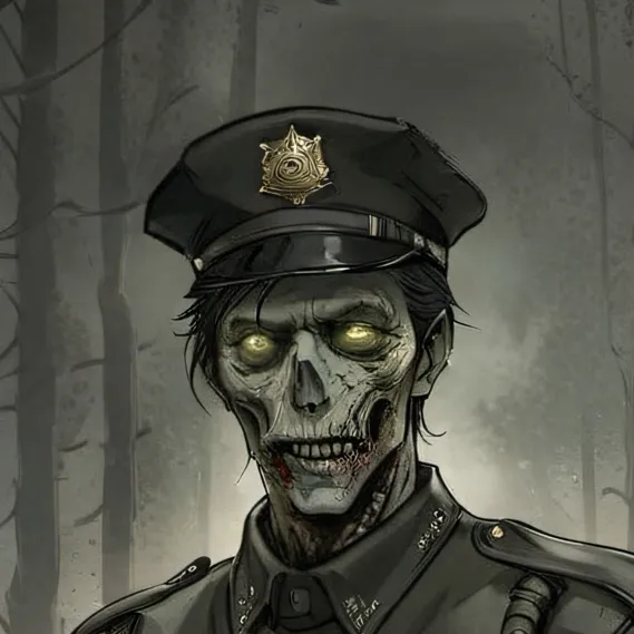chat with ai character: Zombie Officer