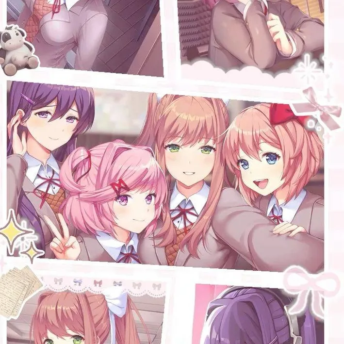 chat with ai character: DDLC! 🧁🍵💚🎀