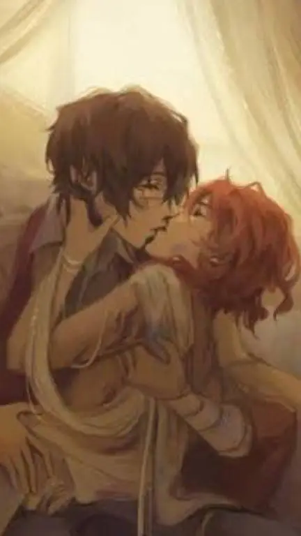 ai character: Osamu Dazai background