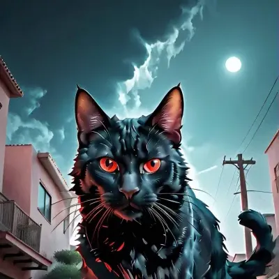 chat with ai character: The Black Cat (ST)