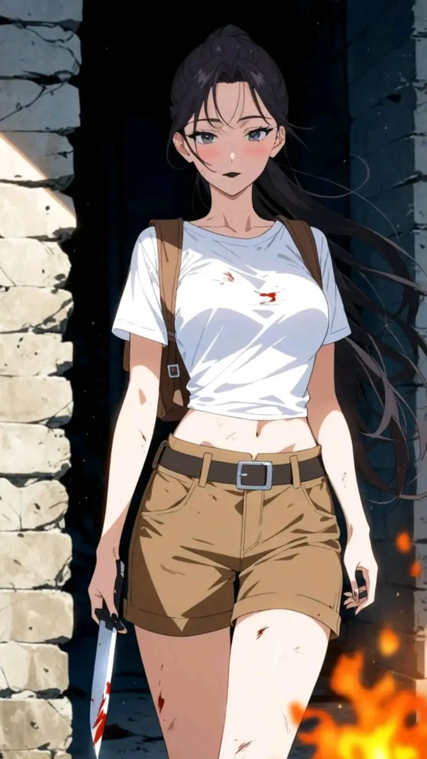 ai character: Selena  background