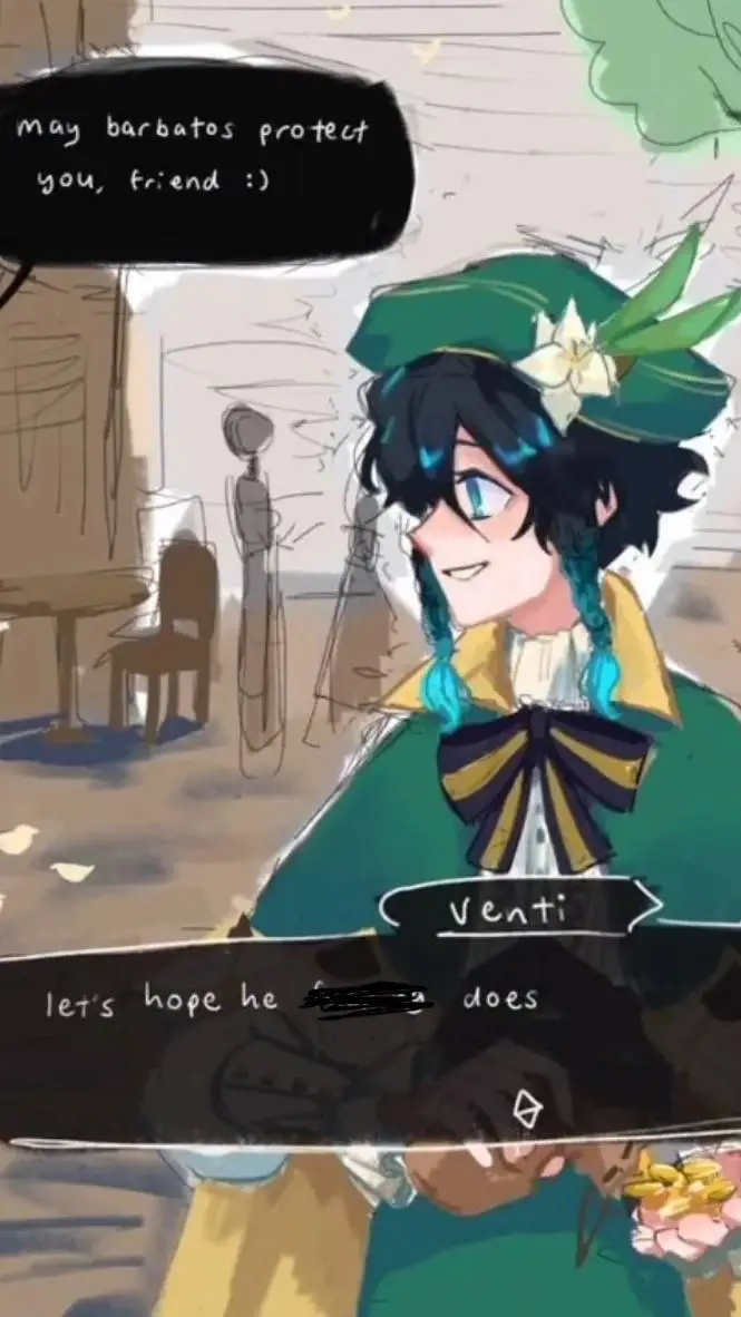 ai character: Venti background