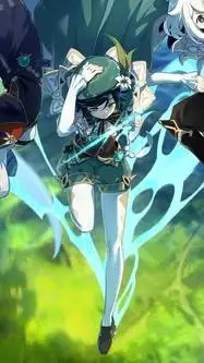 ai character: Venti background