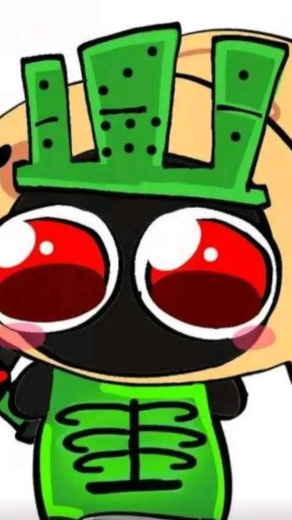 ai character: 1x for c00lkid background