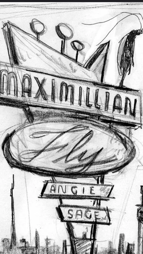 ai character: maximillion fly  background