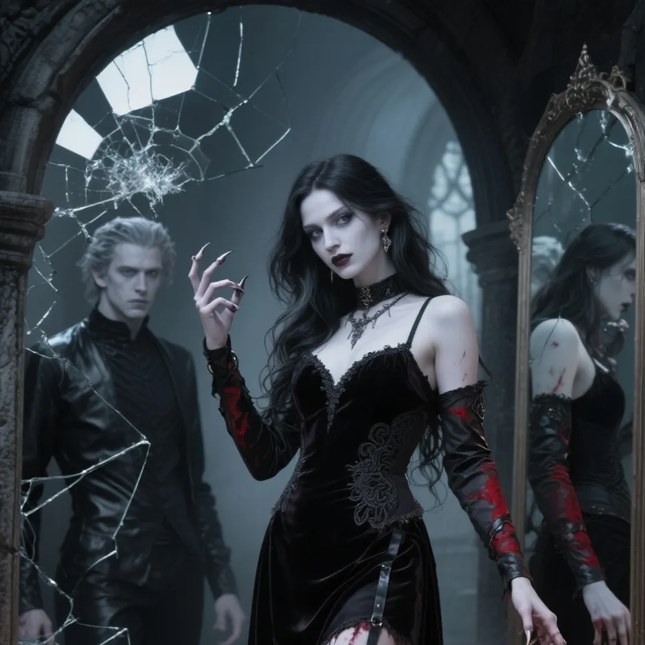 chat with ai character: Evelaine Noctane