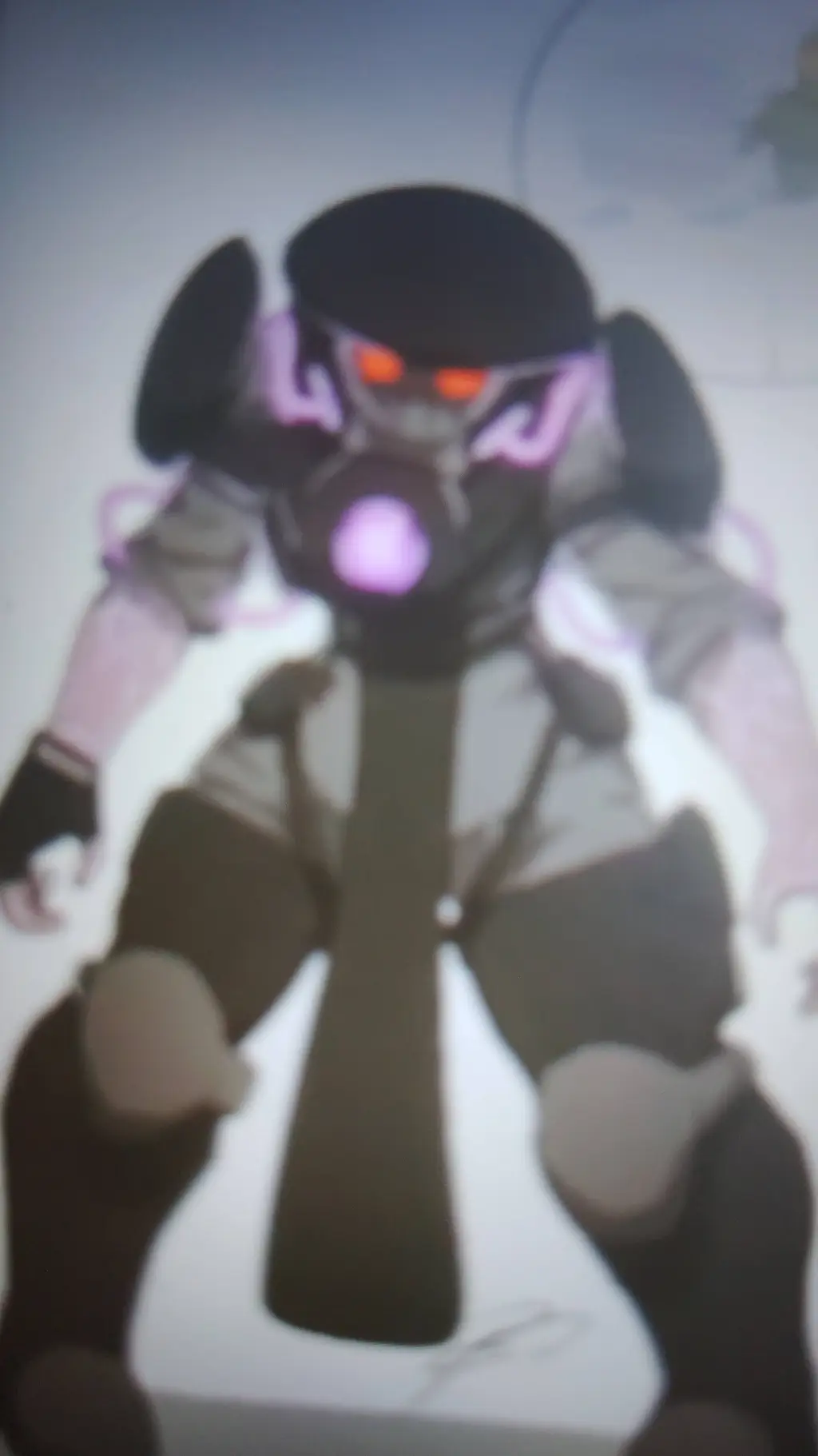 ai character: doom mushroom girl background