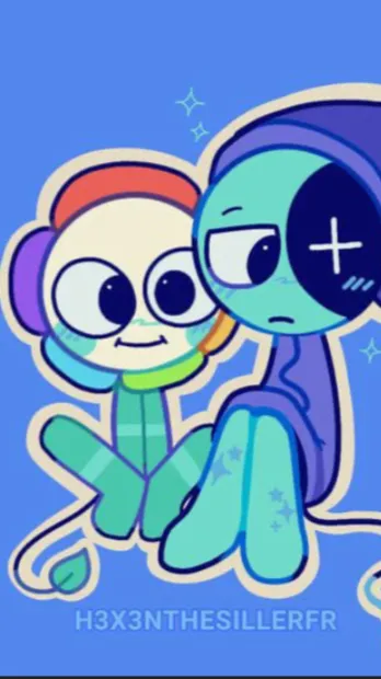 ai character: Dandy x Astro background