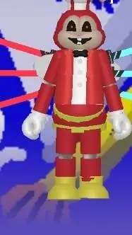 ai character: jollibee background