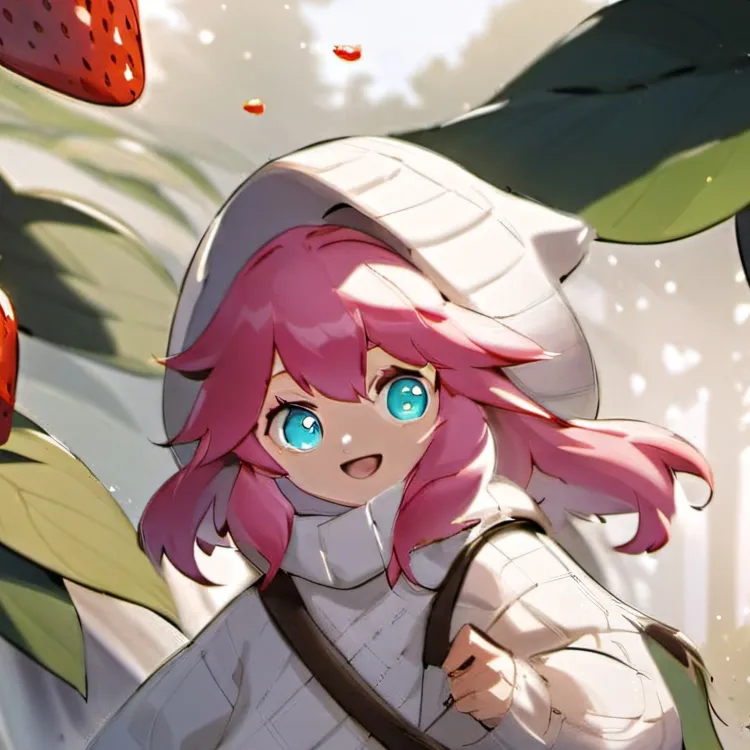 chat with ai character: Strawberry Crepe