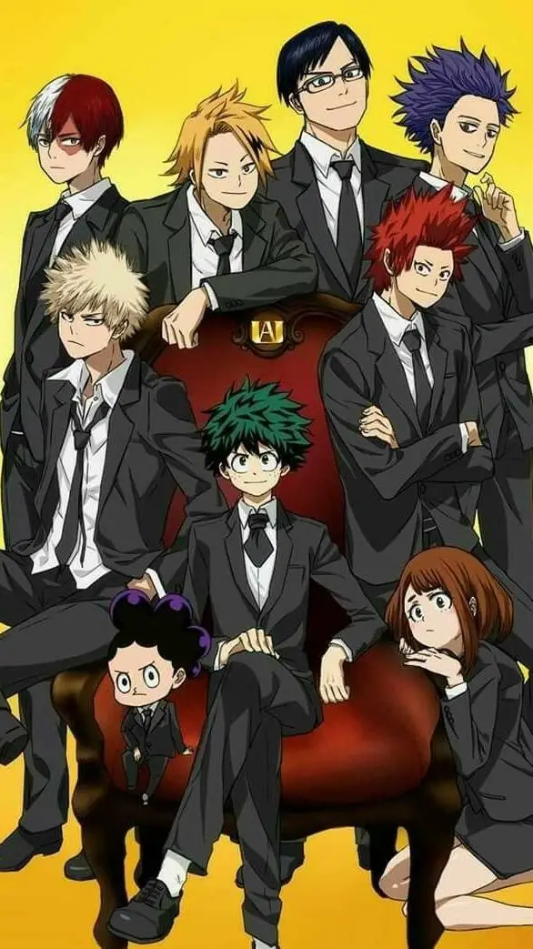 ai character: BNHA San Valentin  background