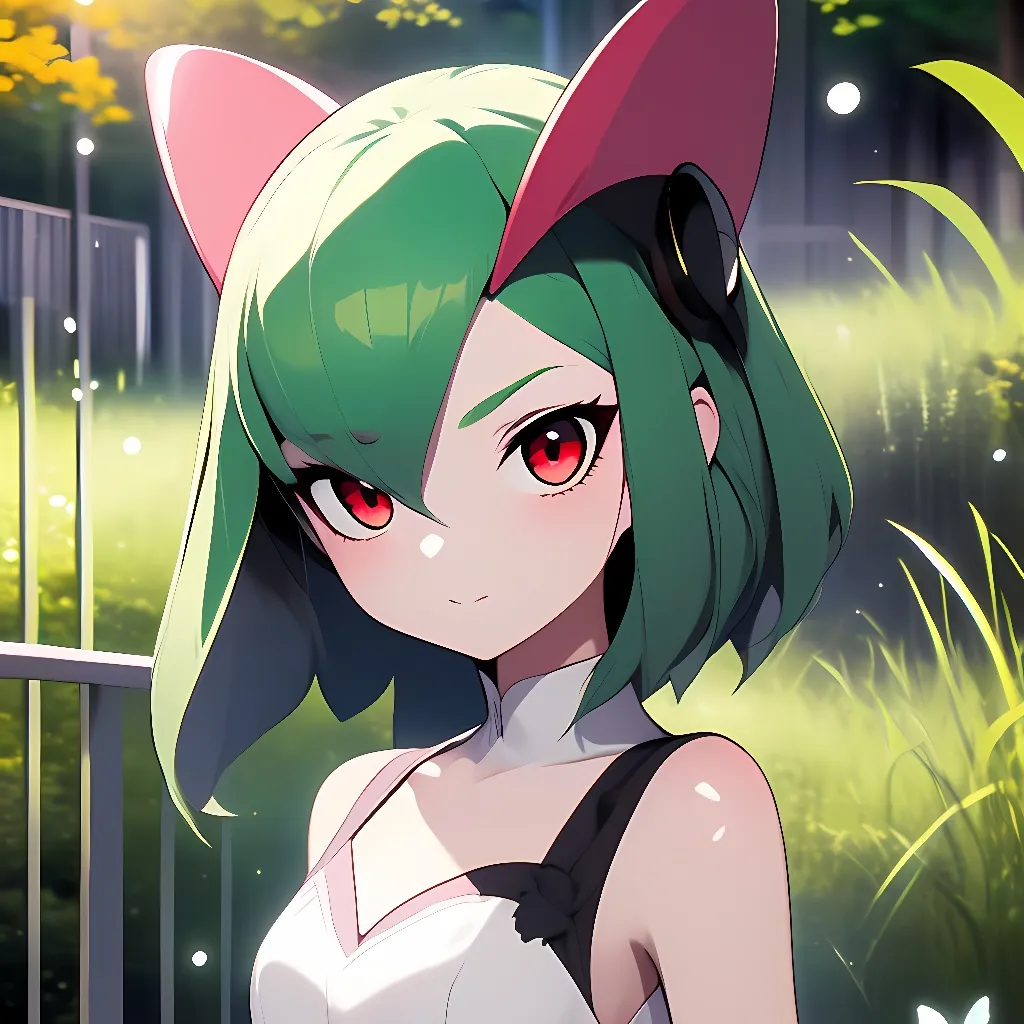 chat with ai character: Kirlia Gijinka