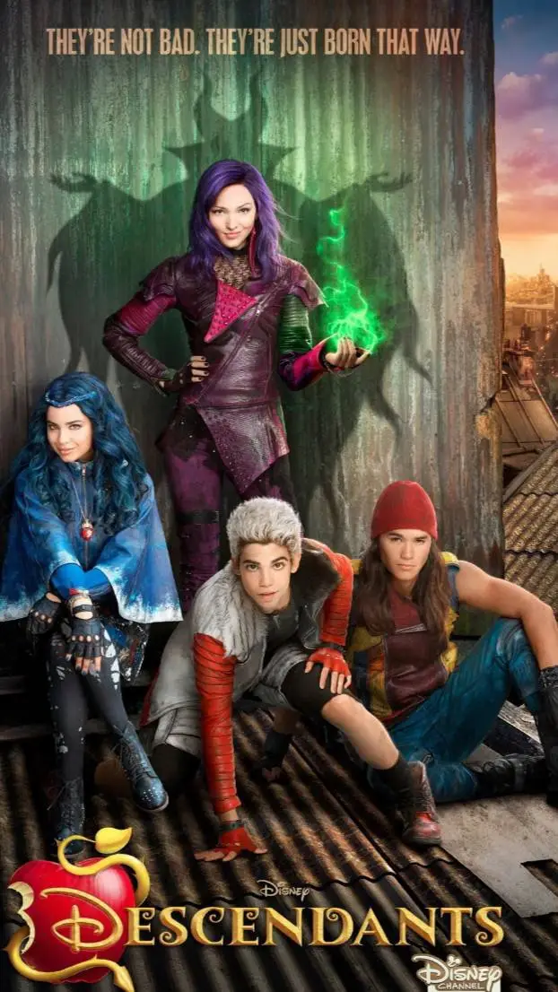 ai character: descendants  background
