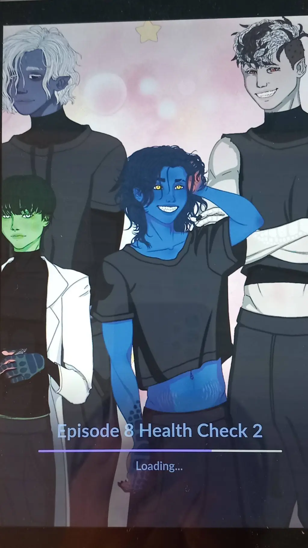 ai character: Cai,Remy,Val, Levy background