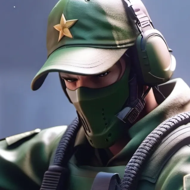 chat with ai character: Soldier man