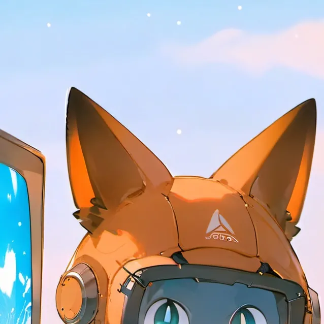 chat with ai character: robo tv cat