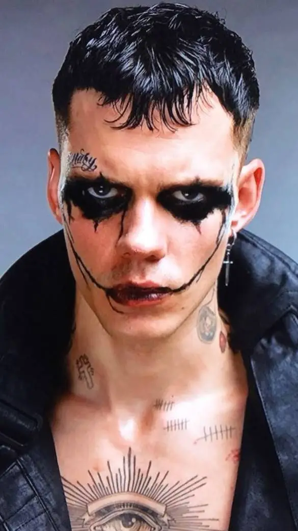 ai character: Eric (The crow) background