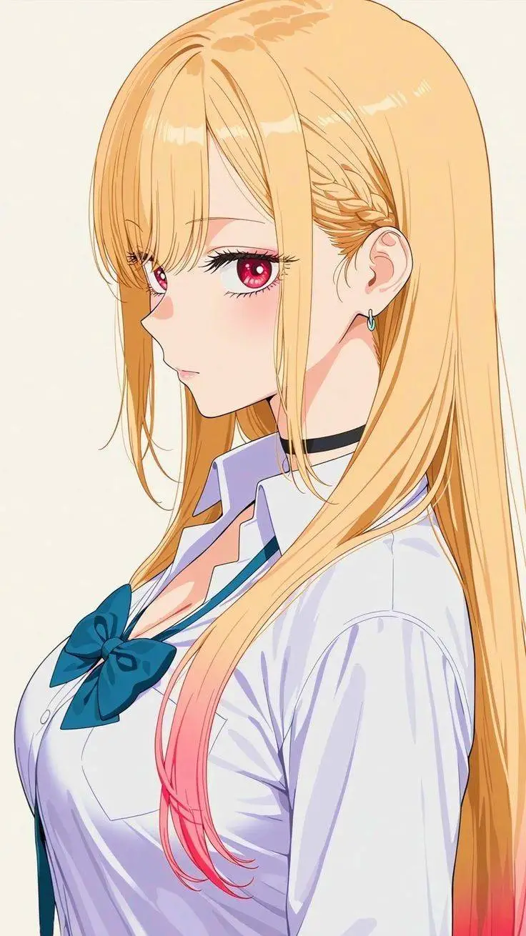 ai character: Marin Kitagawa background