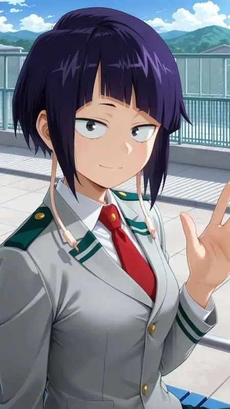 ai character: Kyoka jiro background