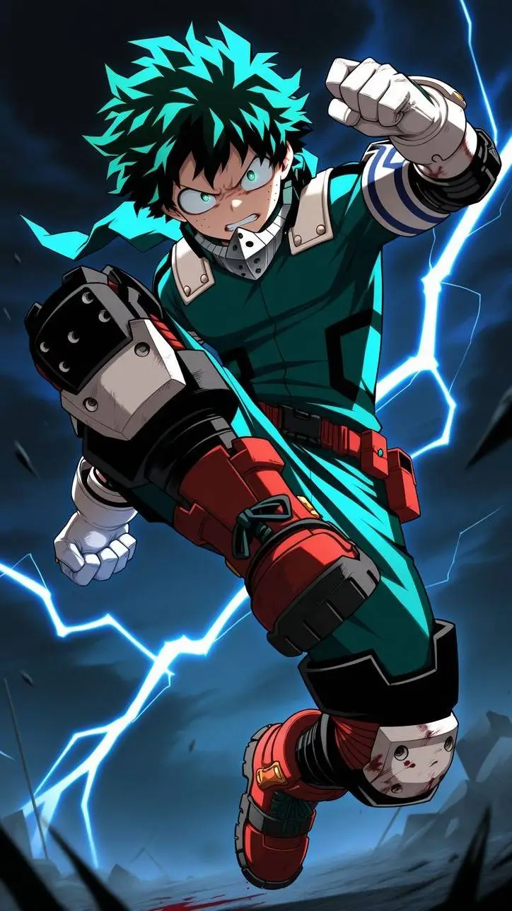 ai character: Izuku Madoria background