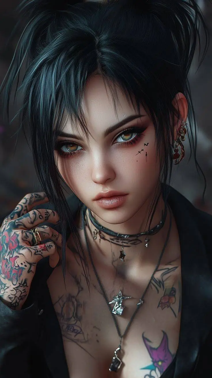 ai character: sophia  background