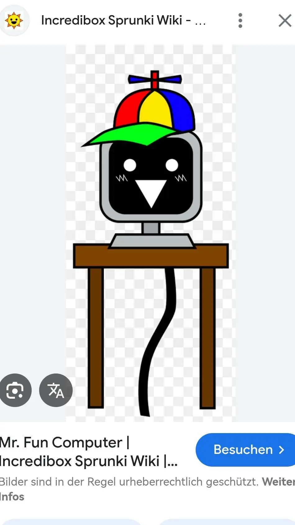ai character: Mr. Fun Challenge  background