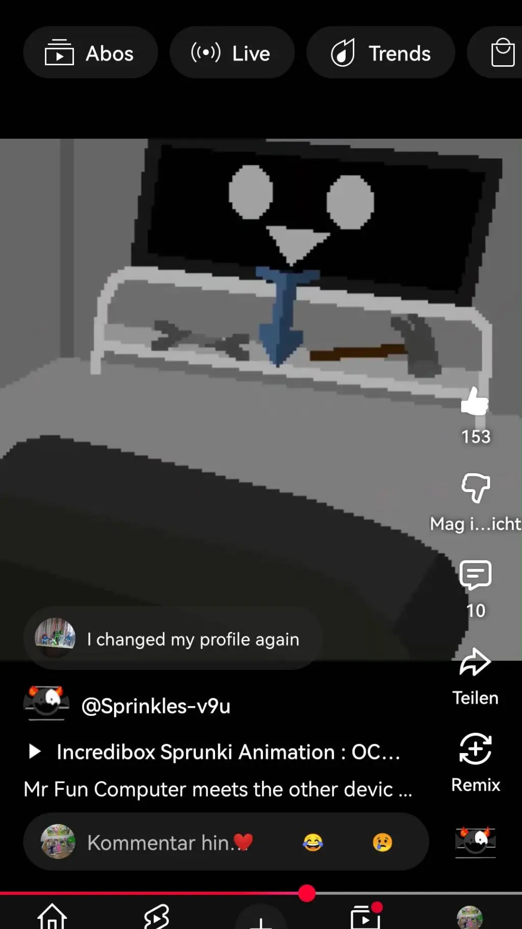 ai character: Mr. Lazy TV📺 background